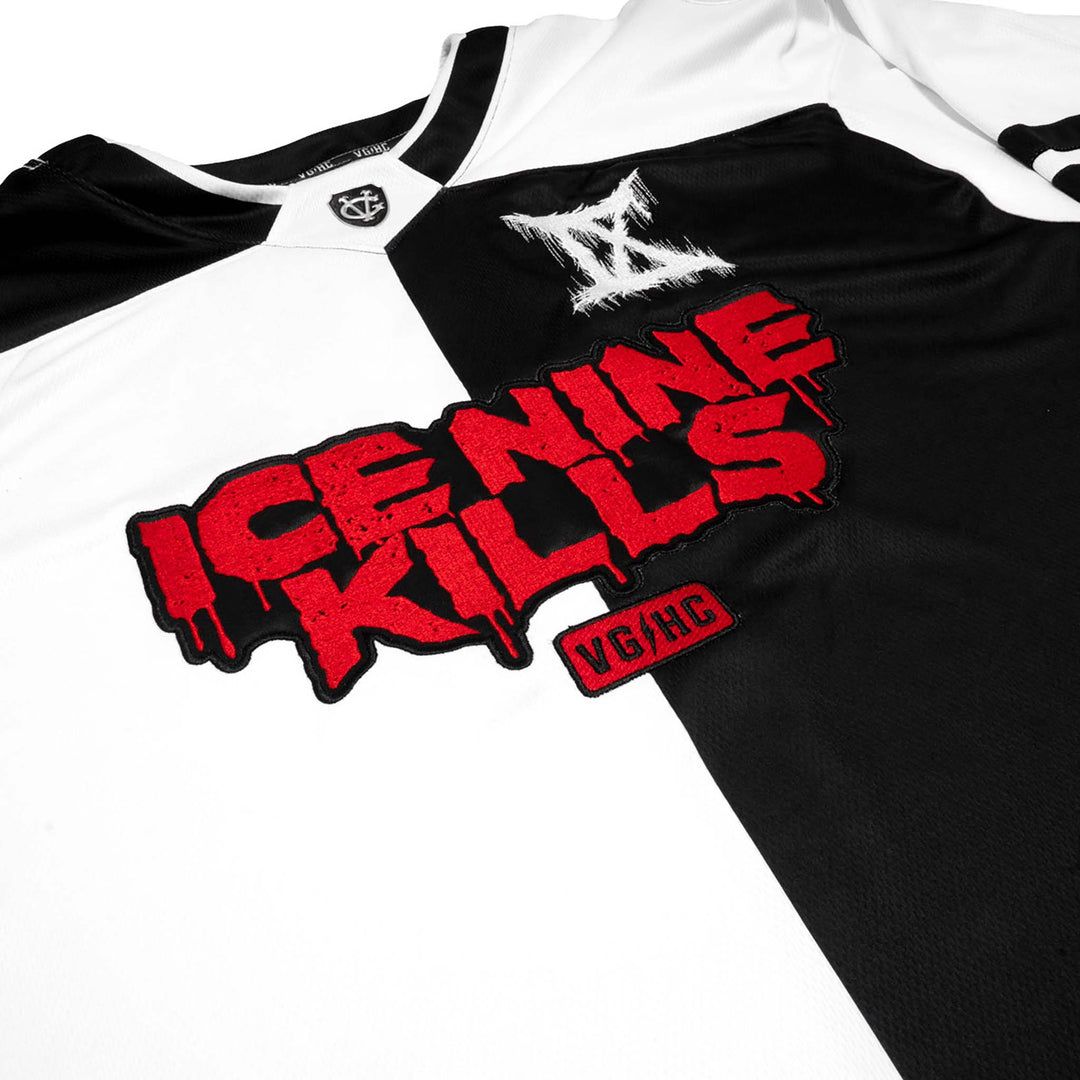 Hockey Ice Nine Kills Hockey Jersey - - Jerseys - Violent Gentlemen Hockey Lifestyle | Built by Fans for Fans | Perfect Gift for hockey fan or hockey players that live in the hockey culture
