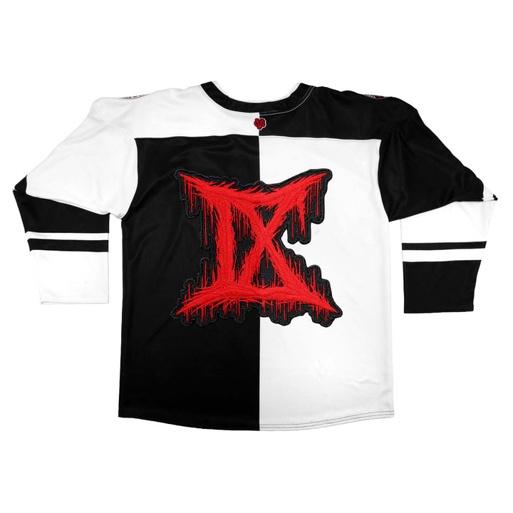 Hockey Ice Nine Kills Hockey Jersey - - Jerseys - Violent Gentlemen Hockey Lifestyle | Built by Fans for Fans | Perfect Gift for hockey fan or hockey players that live in the hockey culture