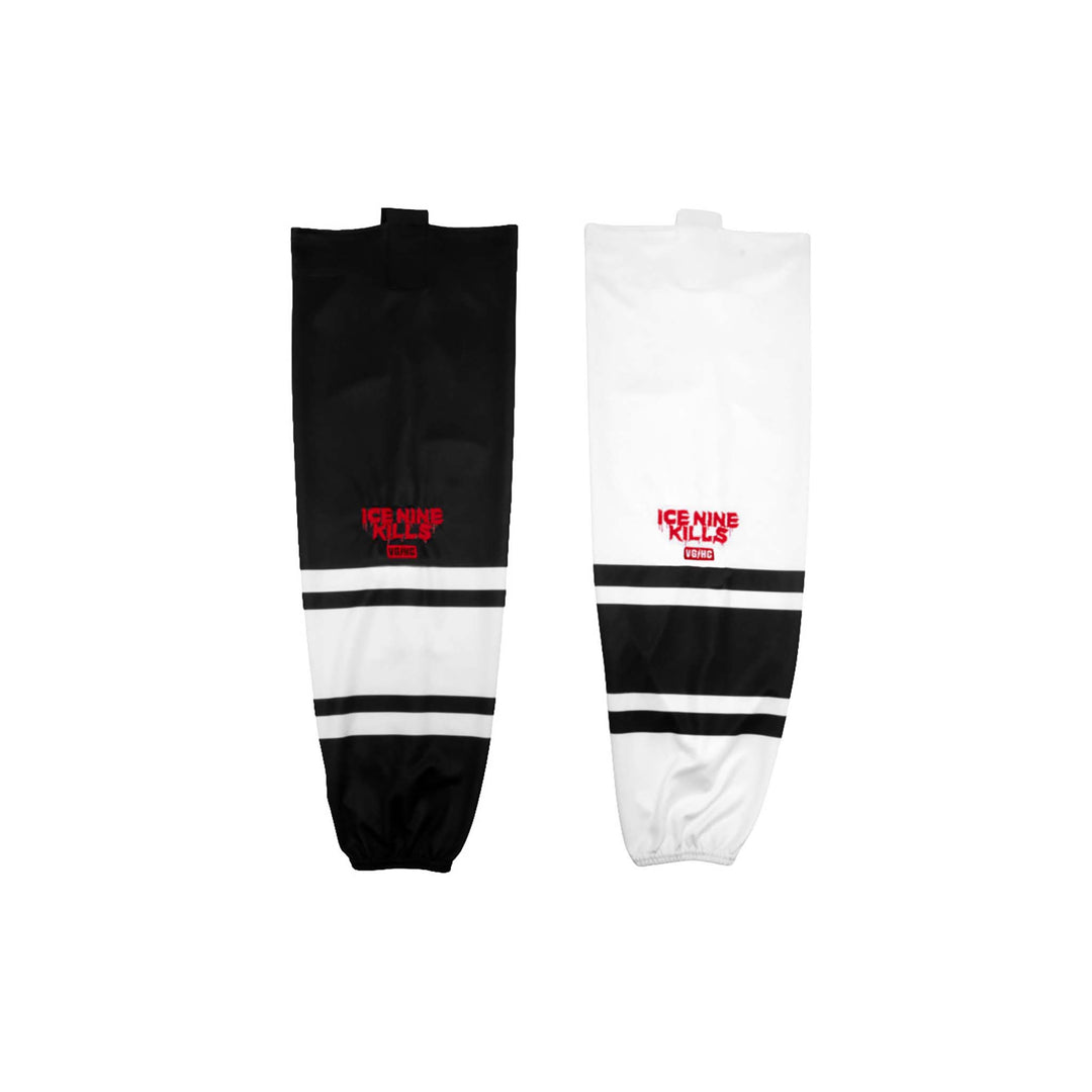 Hockey Ice Nine Kills Hockey Socks - - Jerseys - Violent Gentlemen Hockey Lifestyle | Built by Fans for Fans | Perfect Gift for hockey fan or hockey players that live in the hockey culture