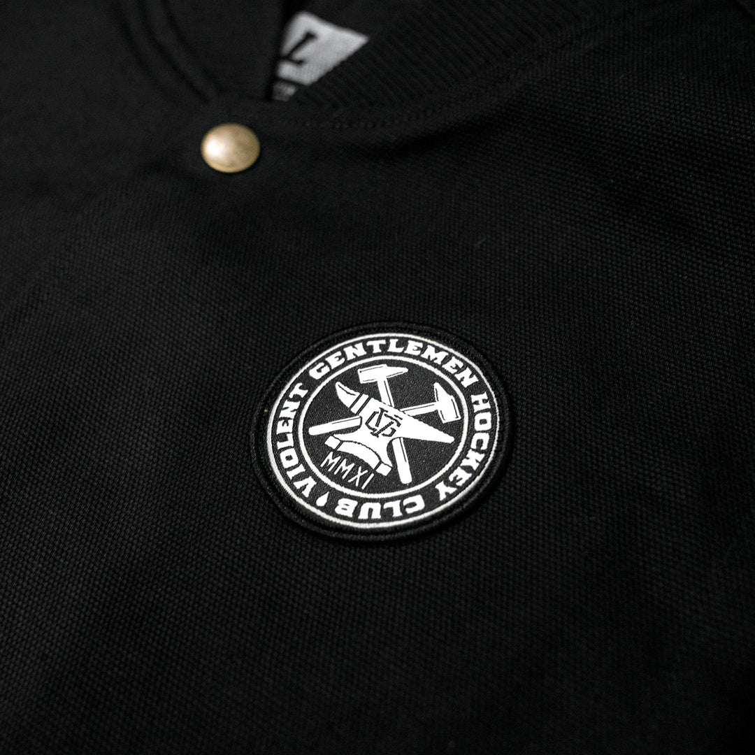 Hockey Hammerhead Workwear Vest - - Men's Jackets - Violent Gentlemen Hockey Lifestyle | Built by Fans for Fans | Perfect Gift for hockey fan or hockey players that live in the hockey culture