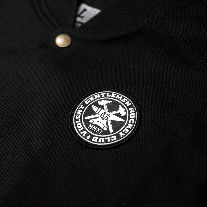 Hockey Hammerhead Workwear Vest - - Men's Jackets - Violent Gentlemen Hockey Lifestyle | Built by Fans for Fans | Perfect Gift for hockey fan or hockey players that live in the hockey culture