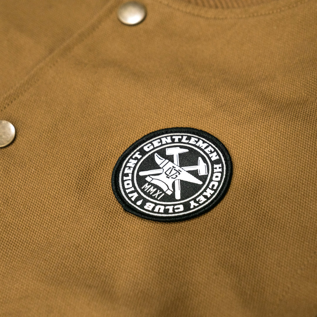 Hockey Hammerhead Workwear Vest - - Men's Jackets - Violent Gentlemen Hockey Lifestyle | Built by Fans for Fans | Perfect Gift for hockey fan or hockey players that live in the hockey culture