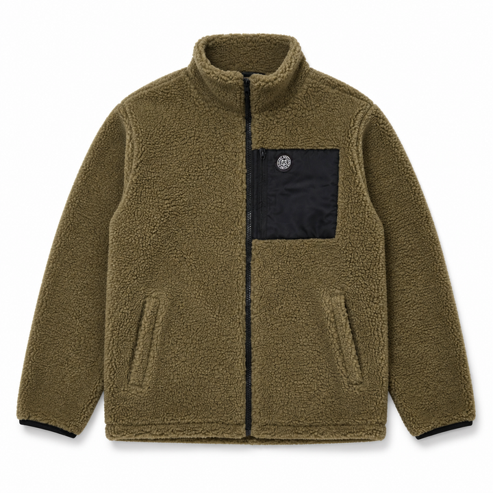 Hockey VG Sherpa Fleece Jacket - - Men's Jackets - Violent Gentlemen Hockey Lifestyle | Built by Fans for Fans | Perfect Gift for hockey fan or hockey players that live in the hockey culture