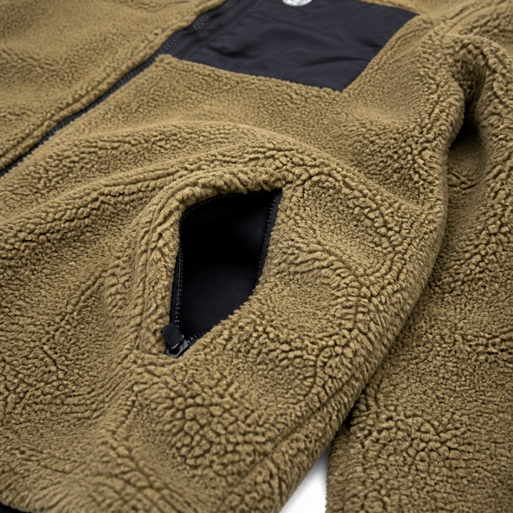 Hockey VG Sherpa Fleece Jacket - - Men's Jackets - Violent Gentlemen Hockey Lifestyle | Built by Fans for Fans | Perfect Gift for hockey fan or hockey players that live in the hockey culture