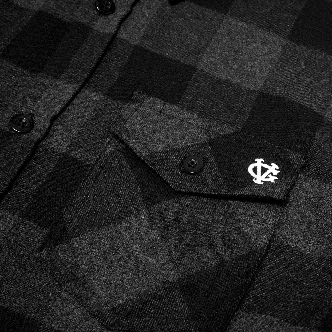 Hockey Lumberman Flannel - - Men's Flannels - Violent Gentlemen Hockey Lifestyle | Built by Fans for Fans | Perfect Gift for hockey fan or hockey players that live in the hockey culture