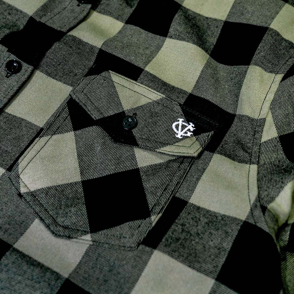 Hockey Lumberman Flannel - - Men's Flannels - Violent Gentlemen Hockey Lifestyle | Built by Fans for Fans | Perfect Gift for hockey fan or hockey players that live in the hockey culture