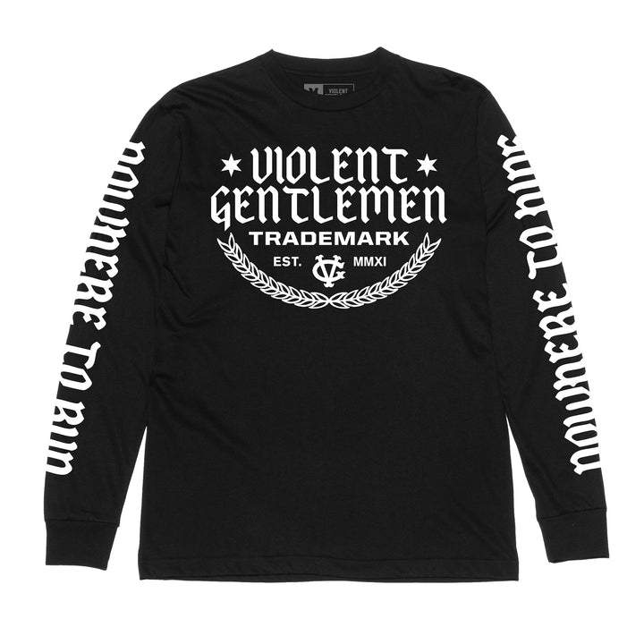 Hockey The New Standard Long Sleeve Tee - - Men's Long Sleeve T-Shirts - Violent Gentlemen Hockey Lifestyle | Built by Fans for Fans | Perfect Gift for hockey fan or hockey players that live in the hockey culture