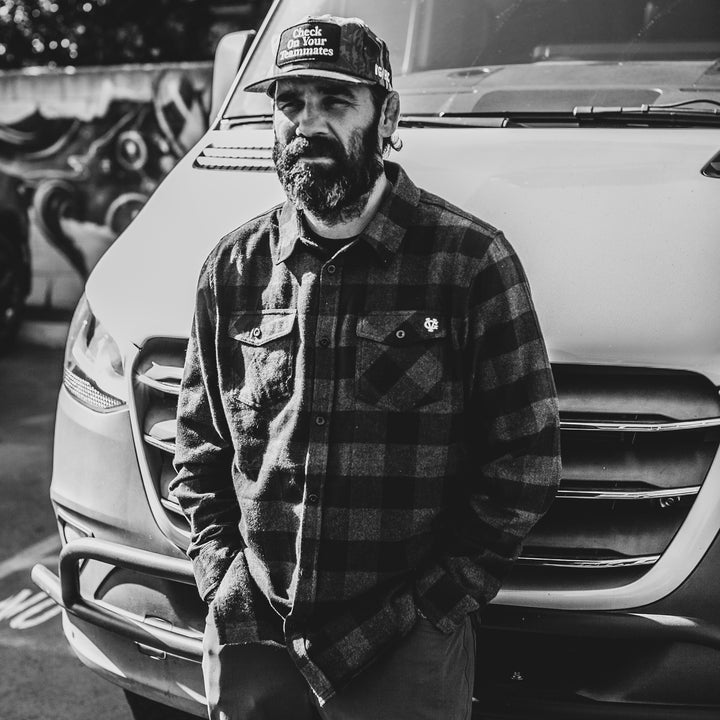 Hockey Lumberman Flannel - - Men's Flannels - Violent Gentlemen Hockey Lifestyle | Built by Fans for Fans | Perfect Gift for hockey fan or hockey players that live in the hockey culture