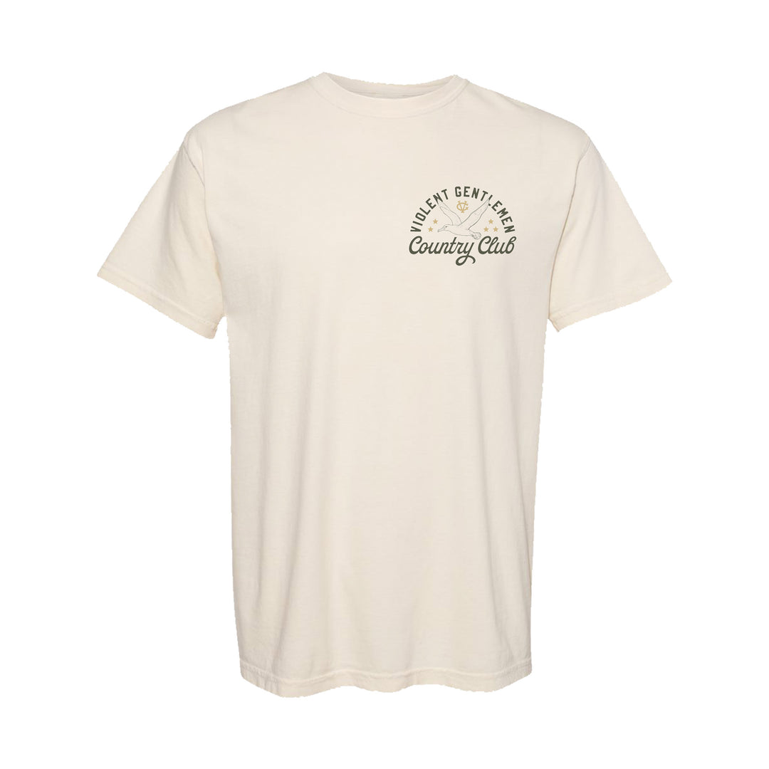 Hockey Albatross Vintage Tee - - Men's T-Shirts - Violent Gentlemen Hockey Lifestyle | Built by Fans for Fans | Perfect Gift for hockey fan or hockey players that live in the hockey culture