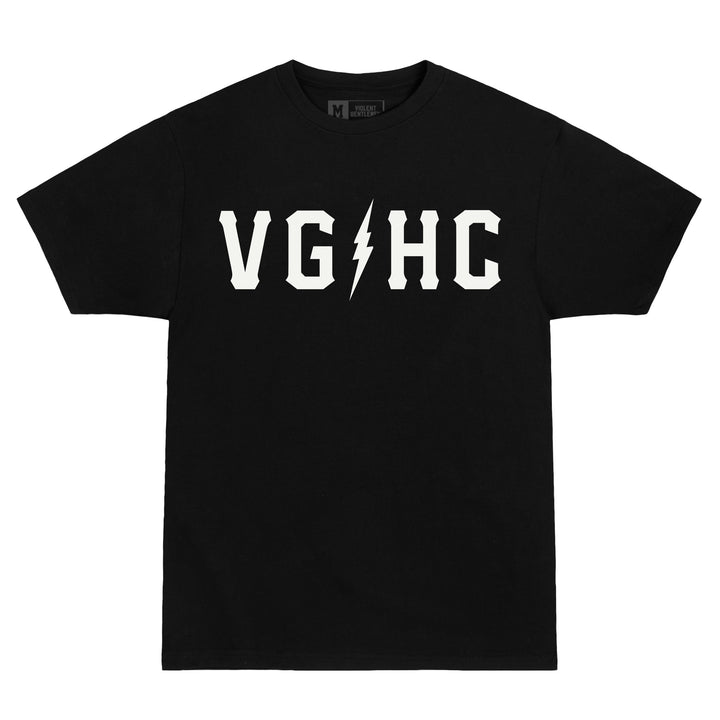 Hockey Bolt Club Premium Tee - - Men's T-Shirts - Violent Gentlemen Hockey Lifestyle | Built by Fans for Fans | Perfect Gift for hockey fan or hockey players that live in the hockey culture