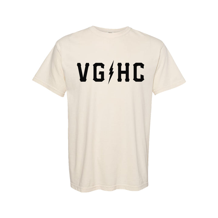 Hockey Bolt Club Vintage Tee - - Men's T-Shirts - Violent Gentlemen Hockey Lifestyle | Built by Fans for Fans | Perfect Gift for hockey fan or hockey players that live in the hockey culture