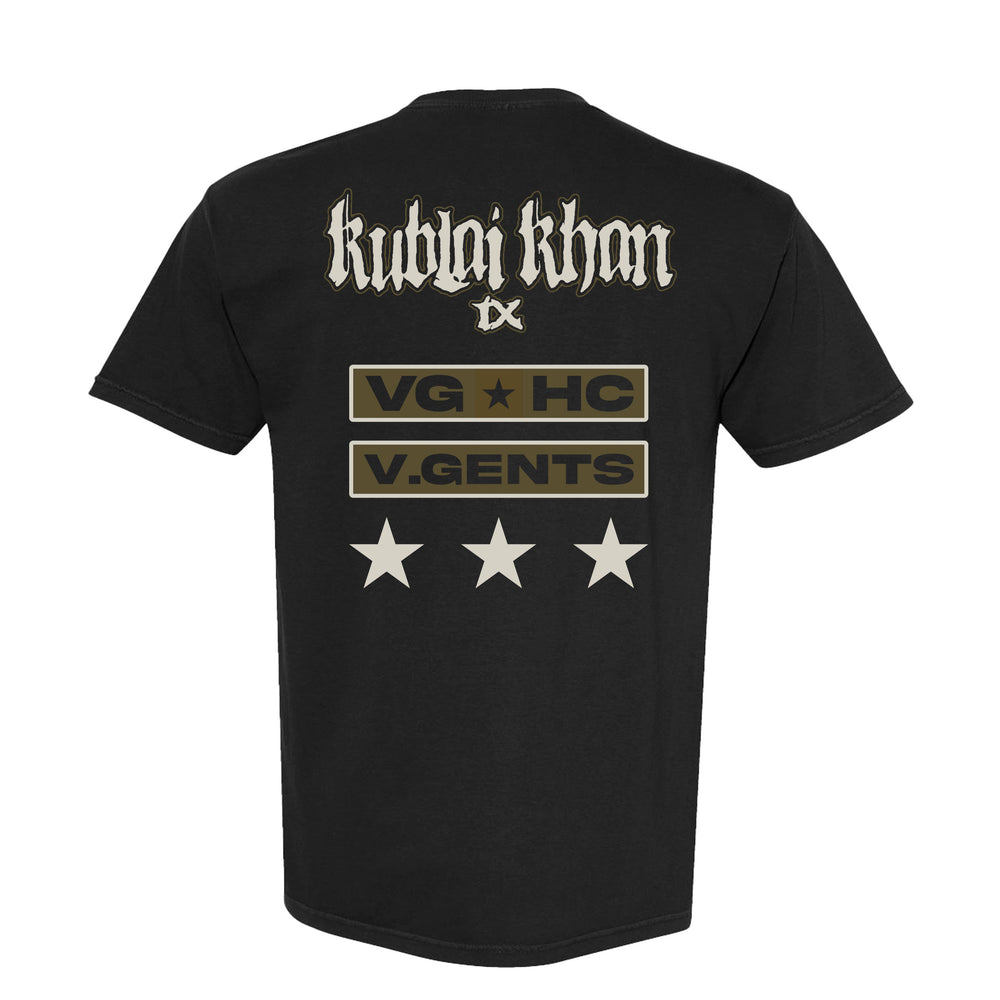 Hockey Kublai Khan TX VGHC Vintage Tee - - Men's T-Shirts - Violent Gentlemen Hockey Lifestyle | Built by Fans for Fans | Perfect Gift for hockey fan or hockey players that live in the hockey culture
