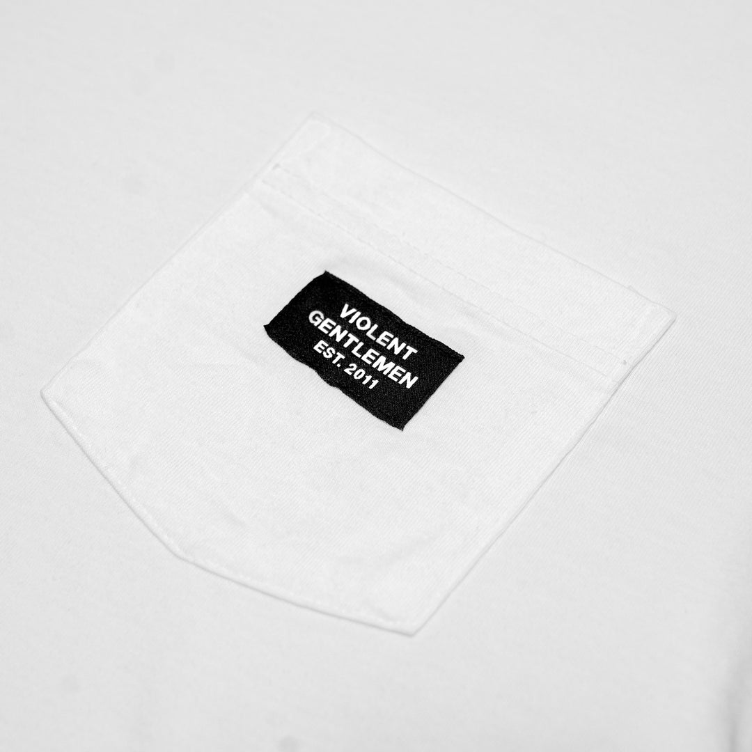 Hockey Lemieux Garment Dye Pocket Tee - - Men's T-Shirts - Violent Gentlemen Hockey Lifestyle | Built by Fans for Fans | Perfect Gift for hockey fan or hockey players that live in the hockey culture
