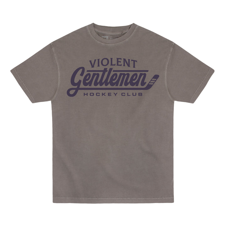 Hockey Operator Garment Dye Tee - - Men's T-Shirts - Violent Gentlemen Hockey Lifestyle | Built by Fans for Fans | Perfect Gift for hockey fan or hockey players that live in the hockey culture
