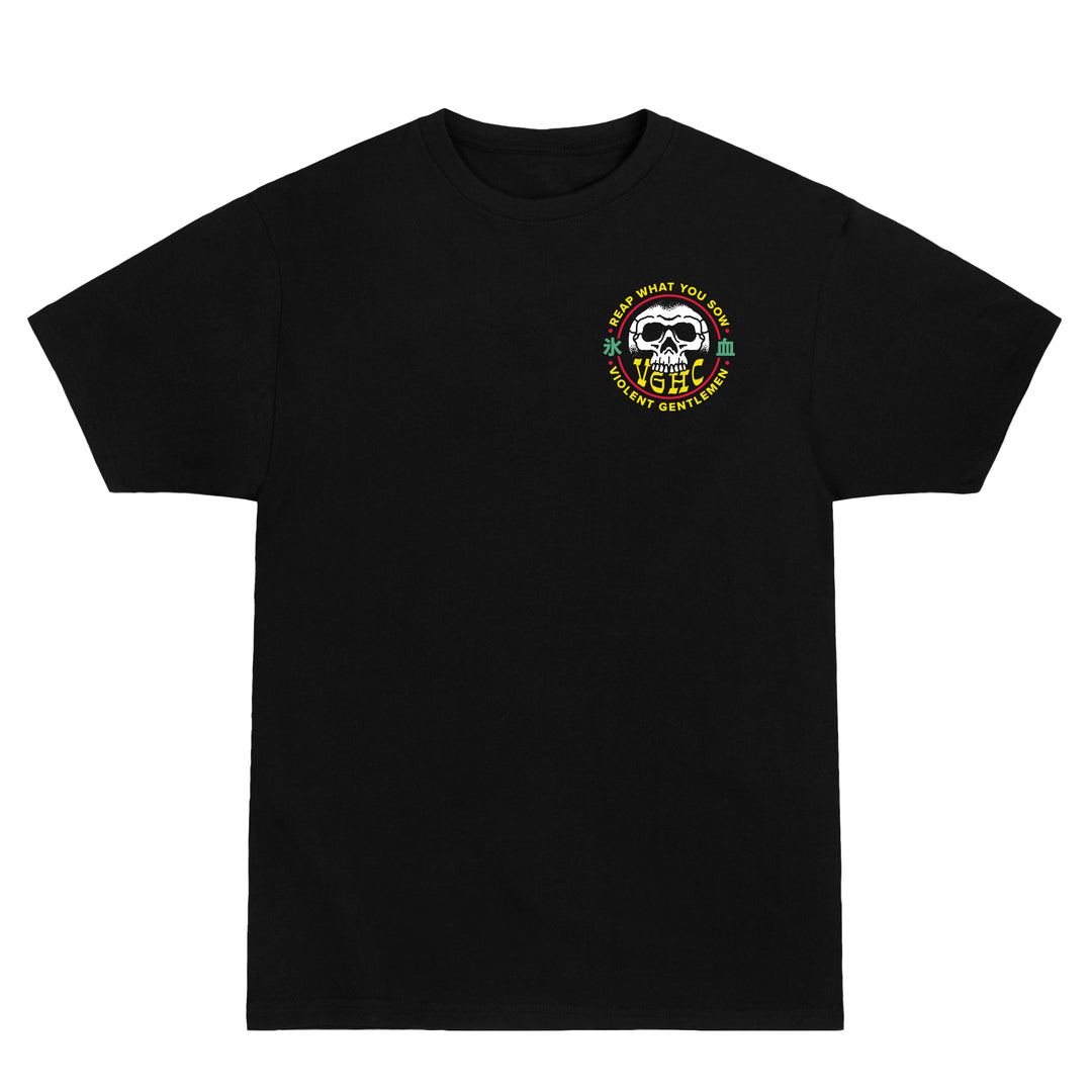 Hockey Reap What You Sow Premium Tee - - Men's T-Shirts - Violent Gentlemen Hockey Lifestyle | Built by Fans for Fans | Perfect Gift for hockey fan or hockey players that live in the hockey culture