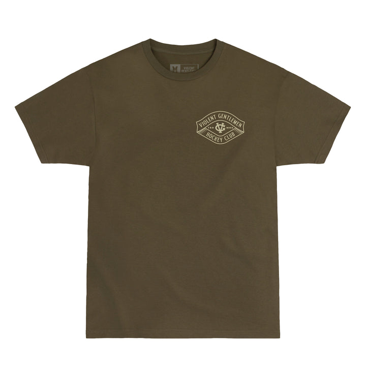Hockey Sturdy Premium Tee - - Men's T-Shirts - Violent Gentlemen Hockey Lifestyle | Built by Fans for Fans | Perfect Gift for hockey fan or hockey players that live in the hockey culture