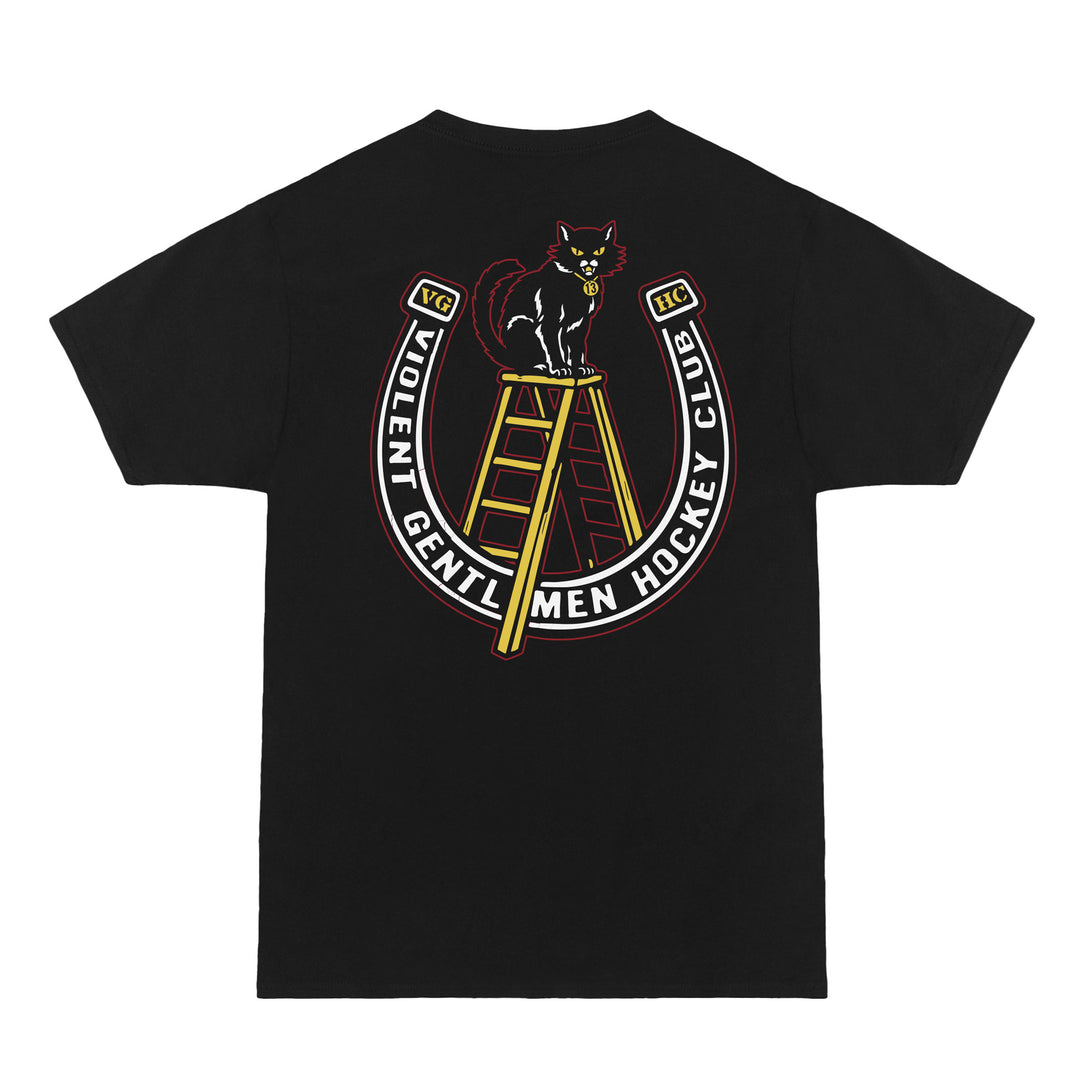 Hockey Superstition Premium Tee - - Men's T-Shirts - Violent Gentlemen Hockey Lifestyle | Built by Fans for Fans | Perfect Gift for hockey fan or hockey players that live in the hockey culture