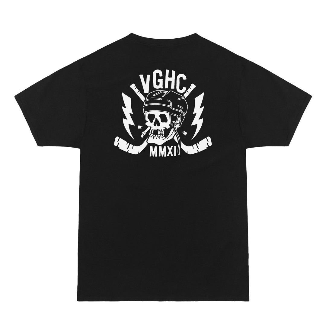 Hockey Toothless Premium Tee - - Men's T-Shirts - Violent Gentlemen Hockey Lifestyle | Built by Fans for Fans | Perfect Gift for hockey fan or hockey players that live in the hockey culture