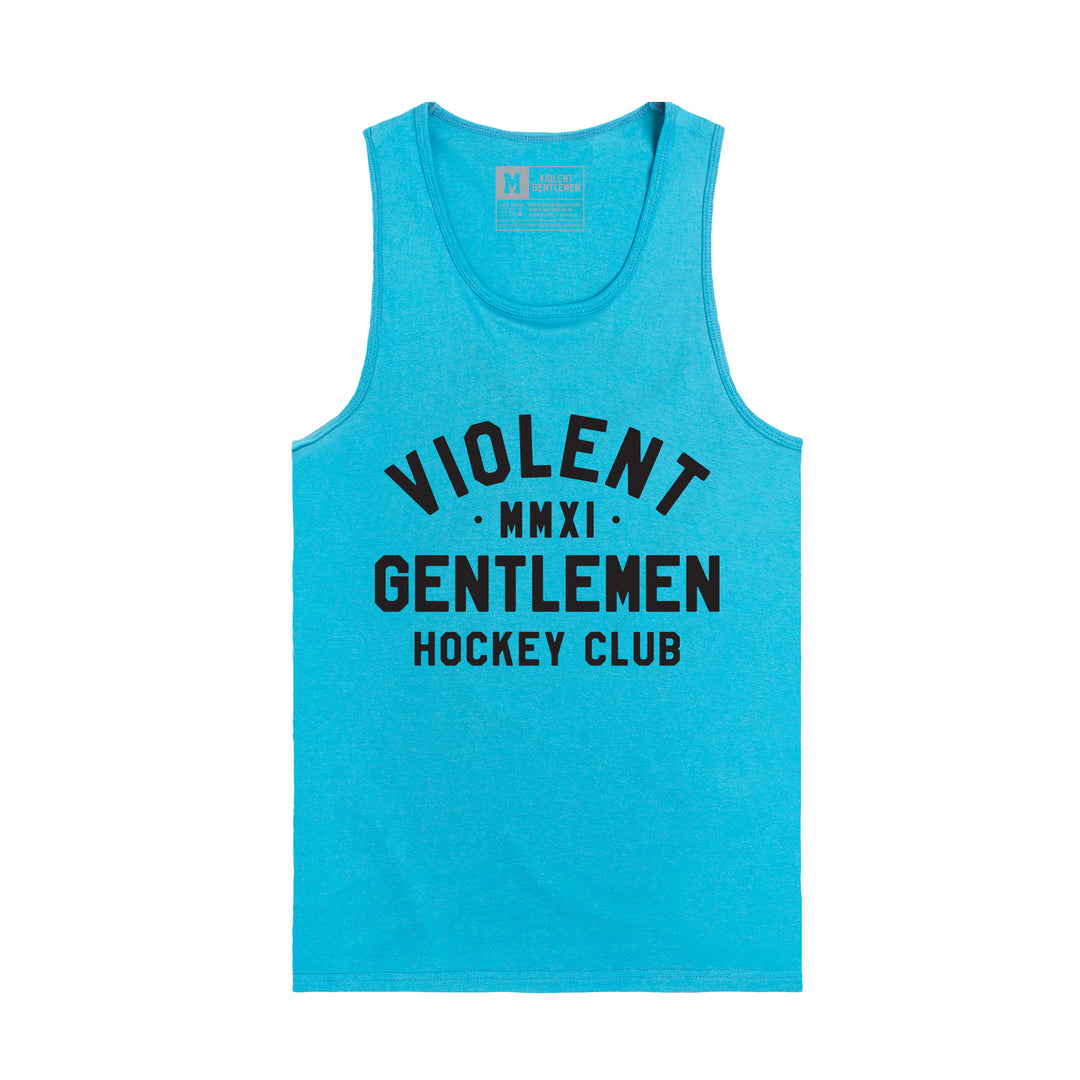 Hockey Loyalty Premium Tank Top - - Men's Tank Tops - Violent Gentlemen Hockey Lifestyle | Built by Fans for Fans | Perfect Gift for hockey fan or hockey players that live in the hockey culture