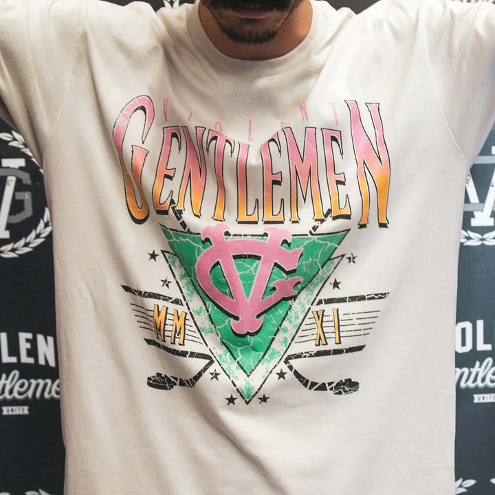 Hockey Morris Premium Tee - - Men's T-Shirts - Violent Gentlemen Hockey Lifestyle | Built by Fans for Fans | Perfect Gift for hockey fan or hockey players that live in the hockey culture