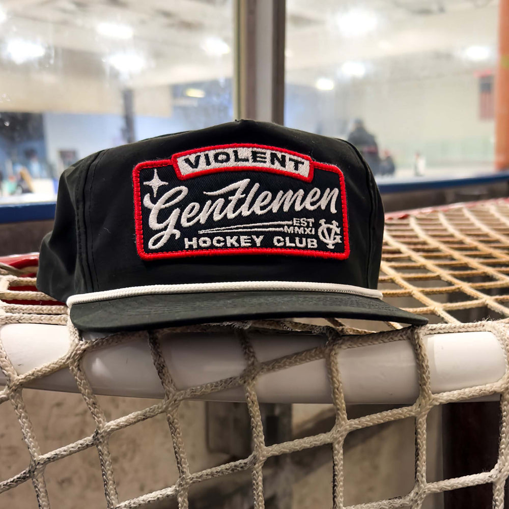 Hockey Supercab Rope Hat - - Hats - Violent Gentlemen Hockey Lifestyle | Built by Fans for Fans | Perfect Gift for hockey fan or hockey players that live in the hockey culture