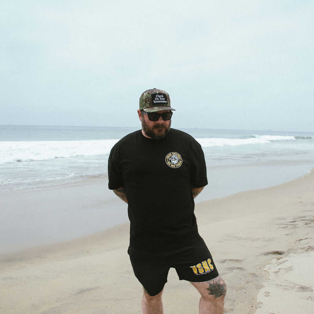Hockey Serve Swim Shorts - - Men's Shorts - Violent Gentlemen Hockey Lifestyle | Built by Fans for Fans | Perfect Gift for hockey fan or hockey players that live in the hockey culture