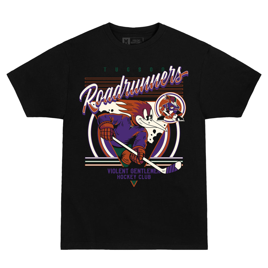 Hockey Rowdy Premium Tee - - Men's T-Shirts - Violent Gentlemen Hockey Lifestyle | Built by Fans for Fans | Perfect Gift for hockey fan or hockey players that live in the hockey culture