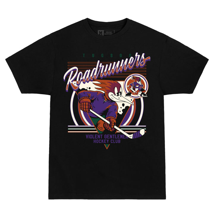 Hockey Rowdy Premium Tee - - Men's T-Shirts - Violent Gentlemen Hockey Lifestyle | Built by Fans for Fans | Perfect Gift for hockey fan or hockey players that live in the hockey culture