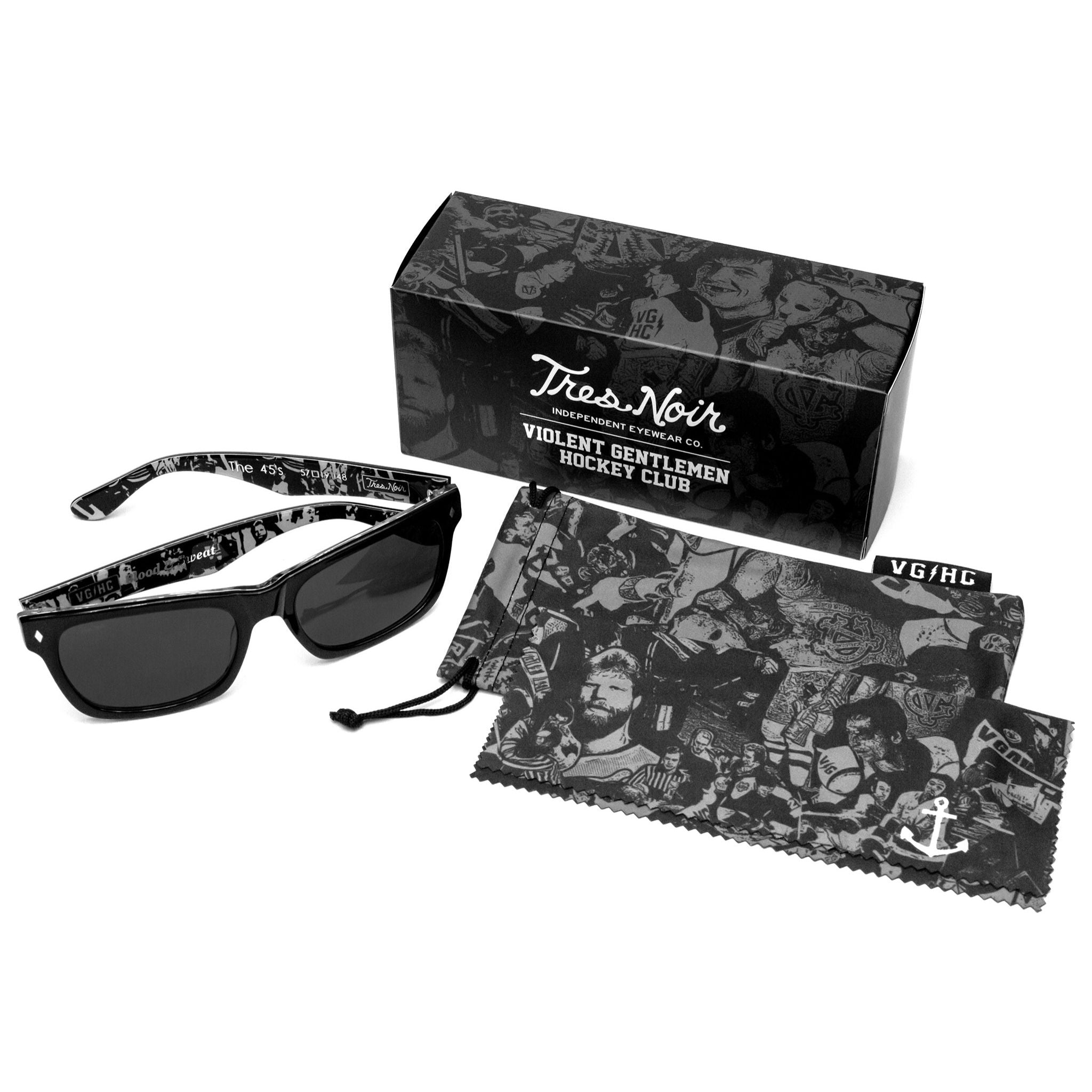 The 45's Tres Noir Sunglasses | Violent Gentlemen Collaboration