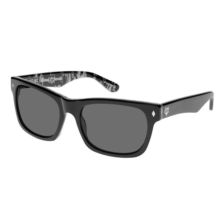 Hockey The 45's Tres Noir Sunglasses - - Accessories - Violent Gentlemen Hockey Lifestyle | Built by Fans for Fans | Perfect Gift for hockey fan or hockey players that live in the hockey culture