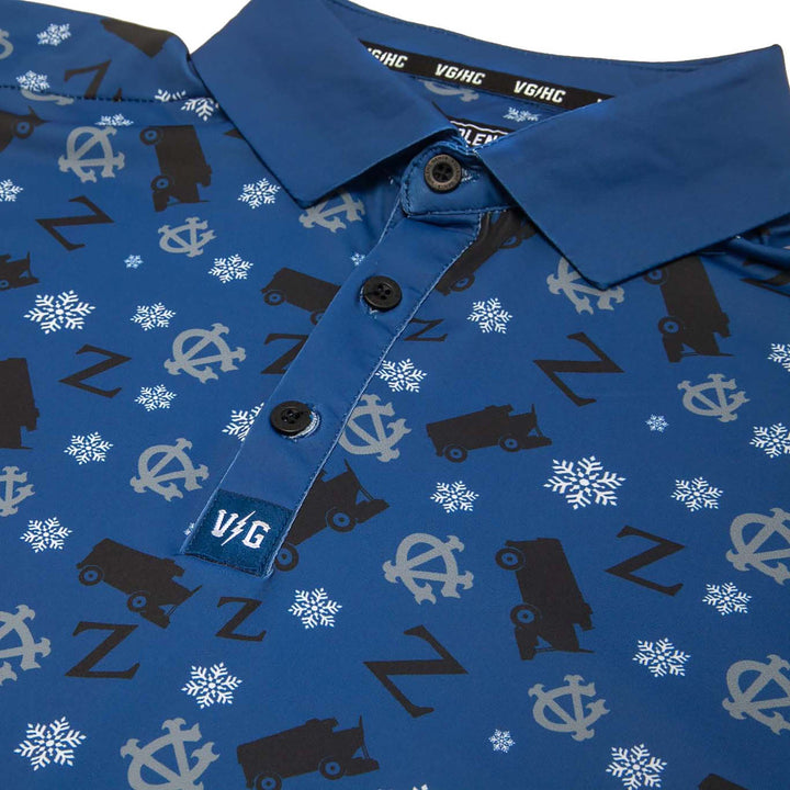 Hockey Zamboni Winger Flex Polo - - Men's Polos - Violent Gentlemen Hockey Lifestyle | Built by Fans for Fans | Perfect Gift for hockey fan or hockey players that live in the hockey culture
