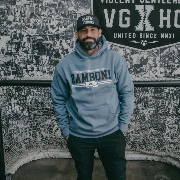 Hockey Zamboni Badge A-Frame Tech Snapback - - Hats - Violent Gentlemen Hockey Lifestyle | Built by Fans for Fans | Perfect Gift for hockey fan or hockey players that live in the hockey culture