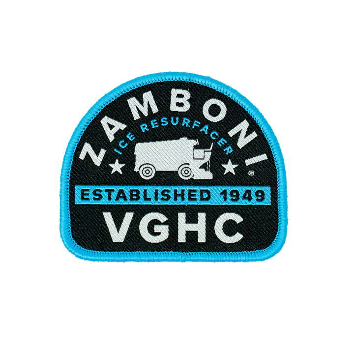 Hockey Zamboni Ice Resurfacer Velcro Patch - - Accessories - Violent Gentlemen Hockey Lifestyle | Built by Fans for Fans | Perfect Gift for hockey fan or hockey players that live in the hockey culture