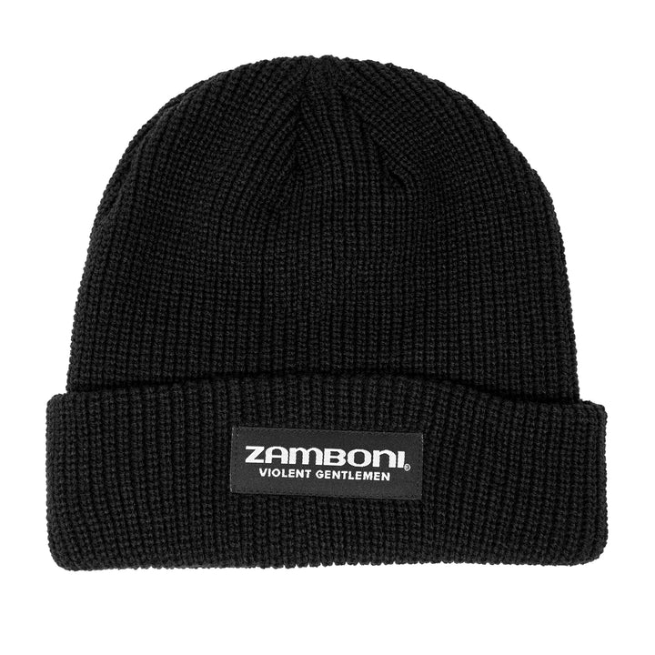 Hockey Zamboni Cuff Beanie - - Beanies - Violent Gentlemen Hockey Lifestyle | Built by Fans for Fans | Perfect Gift for hockey fan or hockey players that live in the hockey culture