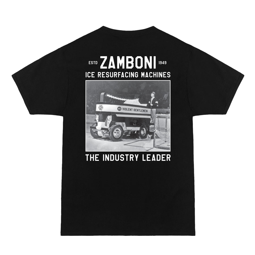 Hockey Ice Resurfacing Machines Premium Tee - - Men's T-Shirts - Violent Gentlemen Hockey Lifestyle | Built by Fans for Fans | Perfect Gift for hockey fan or hockey players that live in the hockey culture
