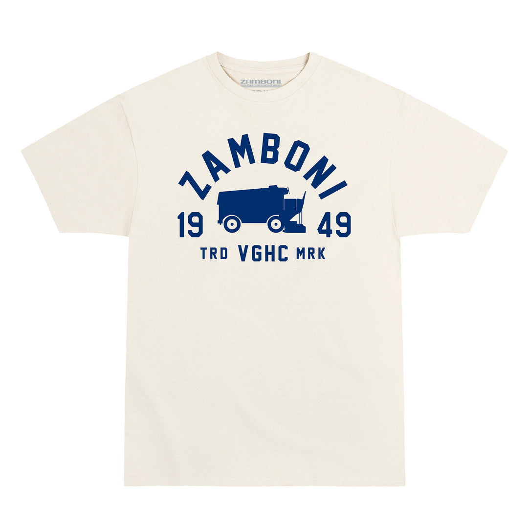 Hockey Machine Zamboni Premium Tee - - Men's T-Shirts - Violent Gentlemen Hockey Lifestyle | Built by Fans for Fans | Perfect Gift for hockey fan or hockey players that live in the hockey culture
