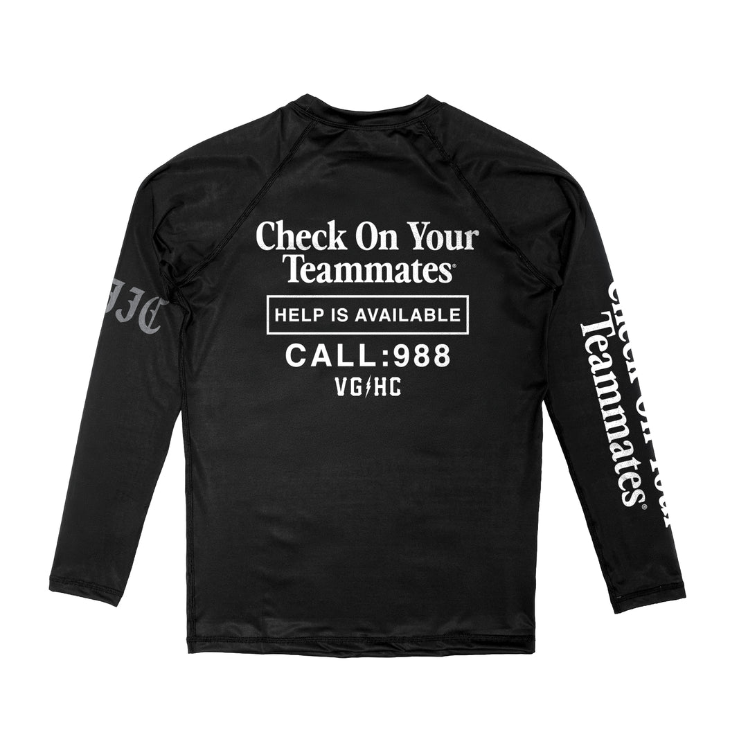 Hockey The Steve COYT Long Sleeve Rash Guard - - Men's Long Sleeve T-Shirts - Violent Gentlemen Hockey Lifestyle | Built by Fans for Fans | Perfect Gift for hockey fan or hockey players that live in the hockey culture