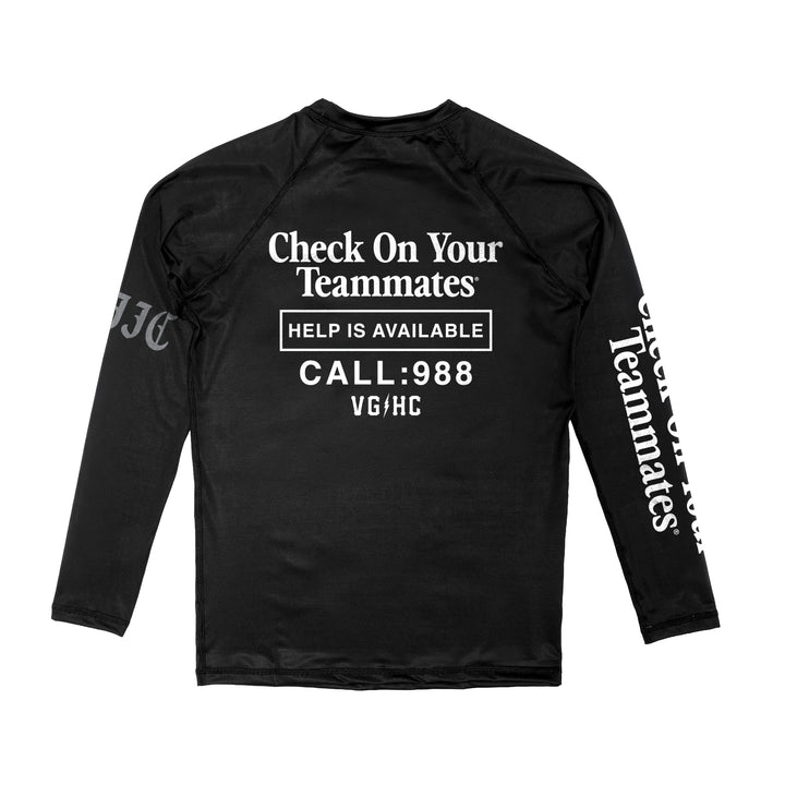 Hockey The Steve COYT Long Sleeve Rash Guard - - Men's Long Sleeve T-Shirts - Violent Gentlemen Hockey Lifestyle | Built by Fans for Fans | Perfect Gift for hockey fan or hockey players that live in the hockey culture