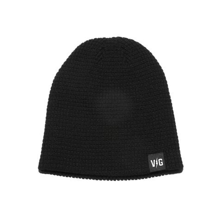Hockey Lumberjack Beanie - Black - Beanies - Violent Gentlemen Hockey Lifestyle | Built by Fans for Fans | Perfect Gift for hockey fan or hockey players that live in the hockey culture