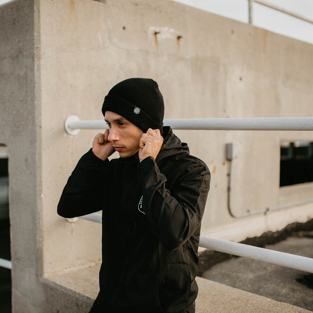 Hockey Clips Fold Beanie - - Beanies - Violent Gentlemen Hockey Lifestyle | Built by Fans for Fans | Perfect Gift for hockey fan or hockey players that live in the hockey culture