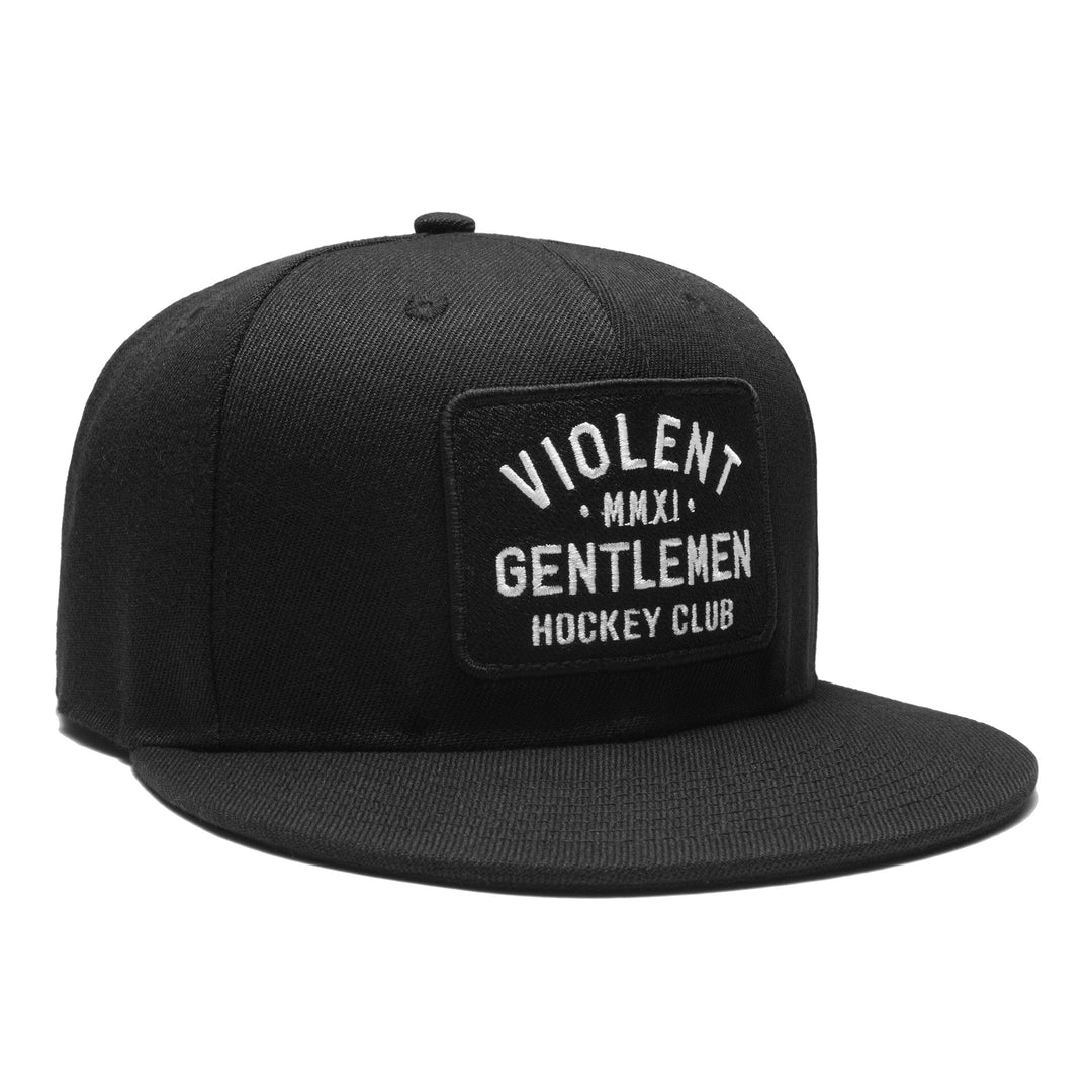 Hockey Loyalty Snapback - Black - Hats - Violent Gentlemen Hockey Lifestyle | Built by Fans for Fans | Perfect Gift for hockey fan or hockey players that live in the hockey culture
