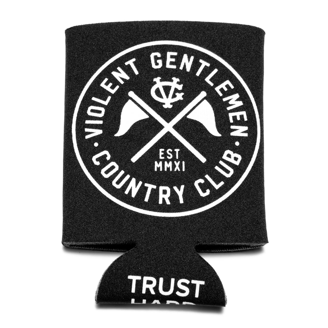 Hockey Country Club Coozie - - Accessories - Violent Gentlemen Hockey Lifestyle | Built by Fans for Fans | Perfect Gift for hockey fan or hockey players that live in the hockey culture