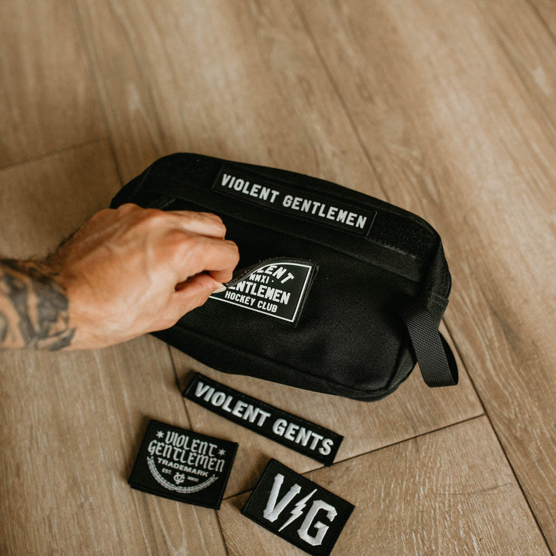 Hockey Standard Issue Tactical Dopp Kit - - Accessories - Violent Gentlemen Hockey Lifestyle | Built by Fans for Fans | Perfect Gift for hockey fan or hockey players that live in the hockey culture