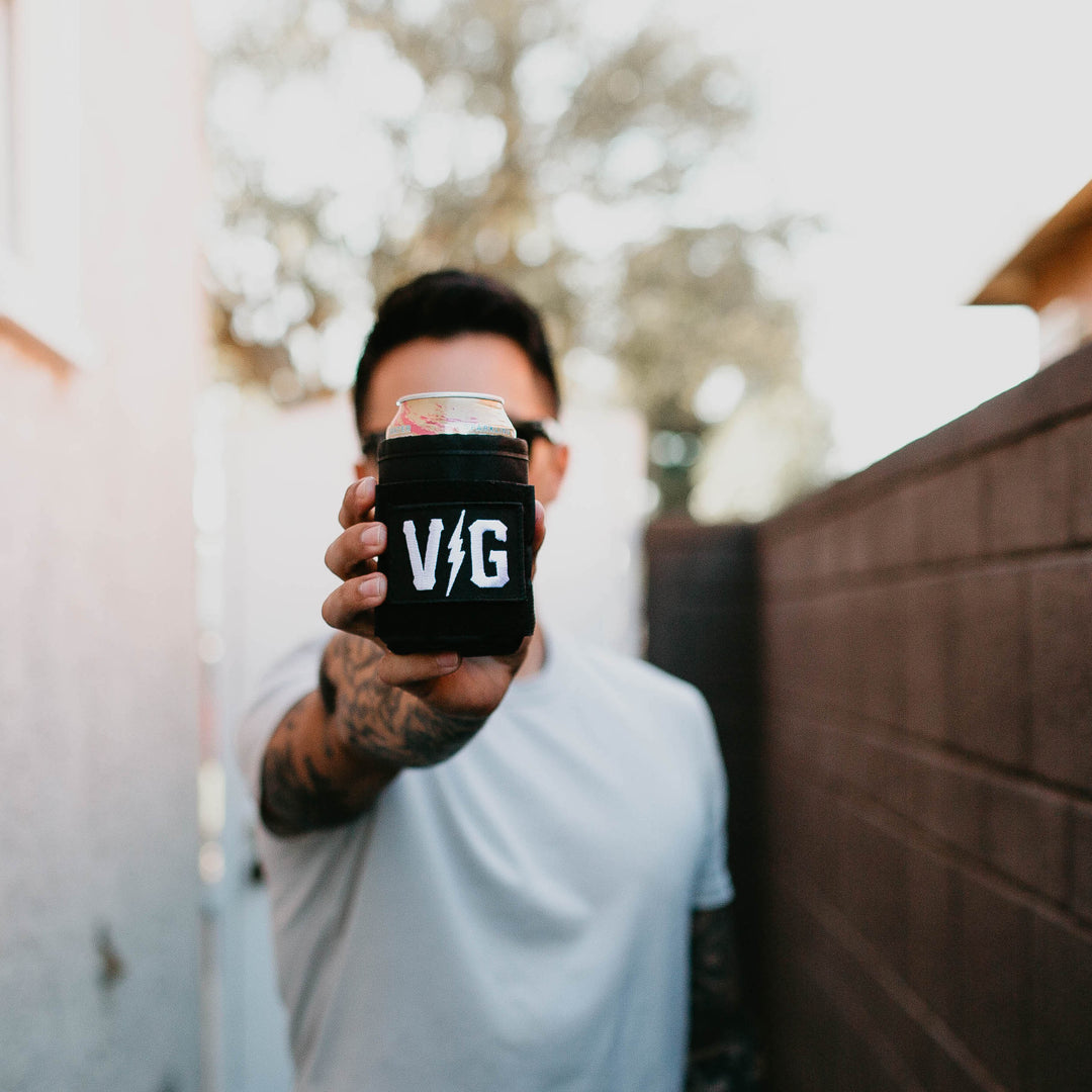 Hockey Bolt Classic Tactical Coozie - - Accessories - Violent Gentlemen Hockey Lifestyle | Built by Fans for Fans | Perfect Gift for hockey fan or hockey players that live in the hockey culture