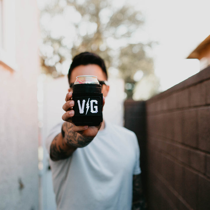 Hockey Bolt Classic Tactical Coozie - - Accessories - Violent Gentlemen Hockey Lifestyle | Built by Fans for Fans | Perfect Gift for hockey fan or hockey players that live in the hockey culture