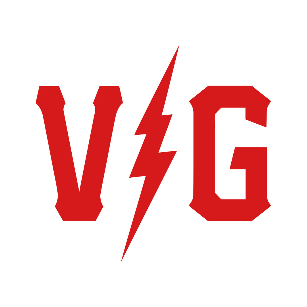 Hockey Bolt Classic Die Cut Sticker - - Accessories - Violent Gentlemen Hockey Lifestyle | Built by Fans for Fans | Perfect Gift for hockey fan or hockey players that live in the hockey culture