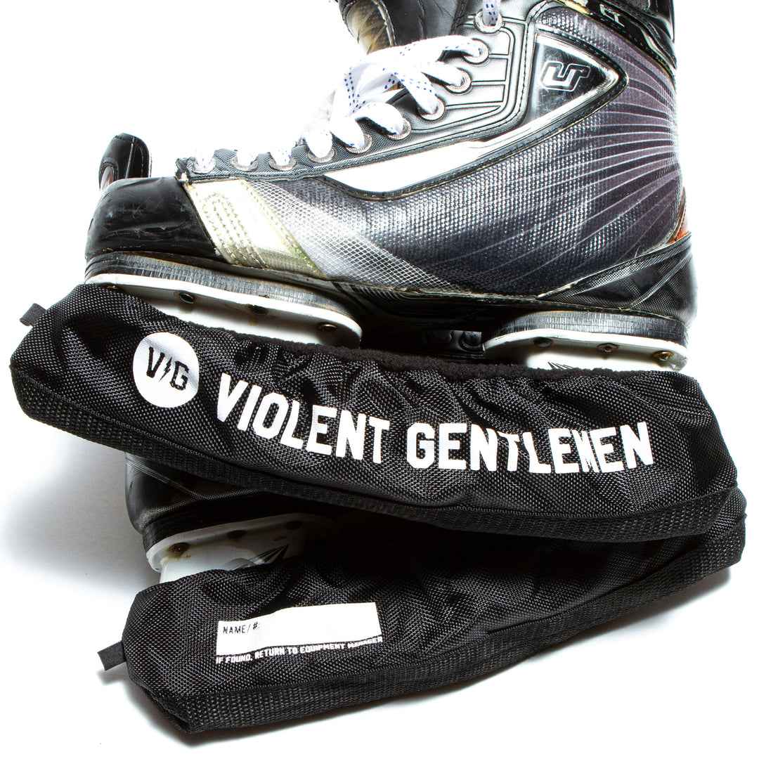 Hockey Gilmore Skate Guards - - Accessories - Violent Gentlemen Hockey Lifestyle | Built by Fans for Fans | Perfect Gift for hockey fan or hockey players that live in the hockey culture
