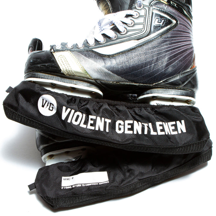 Hockey Gilmore Skate Guards - - Accessories - Violent Gentlemen Hockey Lifestyle | Built by Fans for Fans | Perfect Gift for hockey fan or hockey players that live in the hockey culture