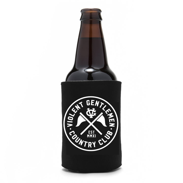 Hockey Country Club Coozie - - Accessories - Violent Gentlemen Hockey Lifestyle | Built by Fans for Fans | Perfect Gift for hockey fan or hockey players that live in the hockey culture