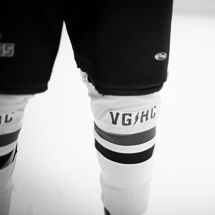 Hockey Brass Bonanza Hockey Socks - - Jerseys - Violent Gentlemen Hockey Lifestyle | Built by Fans for Fans | Perfect Gift for hockey fan or hockey players that live in the hockey culture